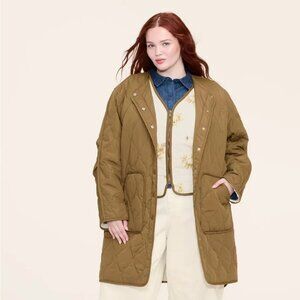 Woolrich NWT Quilted Lightweight Snap Coat Full Zip Sherpa Lined Vest Set XXL